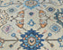 12 Ft Silver Gray Aryana Afghan Hand Knotted Veg Dye Wool Runner Rug